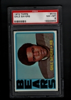 1972 Topps #110 Gale Sayers PSA 8 NM-MT     CHICAGO BEARS
